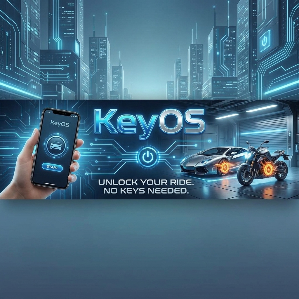 KeyOS — Unlock Your Ride